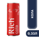 Напиток Rich Cola газированный, 330мл