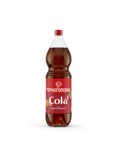 Напиток Черноголовка Cola вишня-миндаль сильногазированный, 1.5л