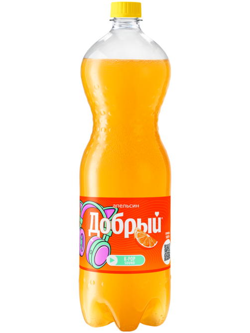 Напиток Добрый Апельсин газированный, 1.5л
