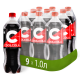 Напиток Cool Cola Zero газированный, 1л x 9 шт