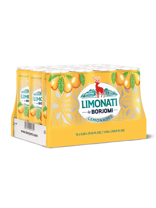 Лимонад Limonati by Borjomi Груша газированный, 330мл