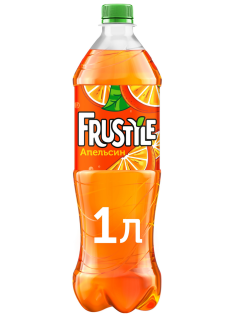 Напиток Frustyle Апельсин газированный, 1л
