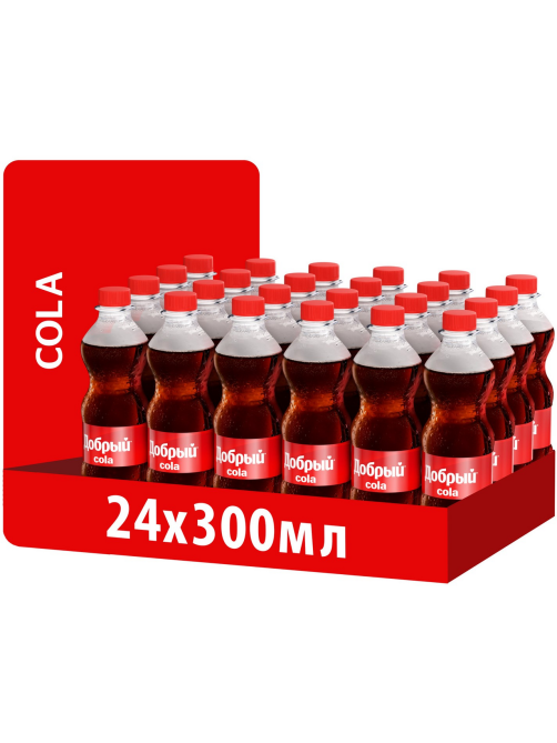 Напиток Добрый Cola газированный, 300мл