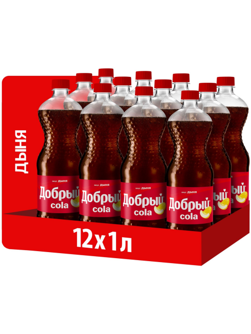 Напиток Добрый Кола дыня газированный, 1л