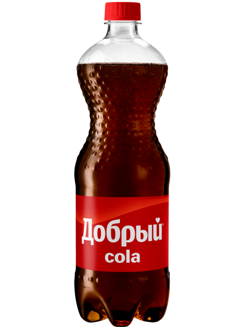 Напиток Добрый Кола газированный, 1л x 12 шт