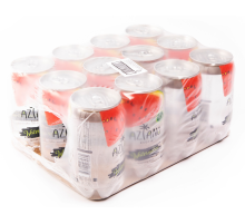 Напиток Aziano со вкусом арбуза газированный, 350мл x 12 шт