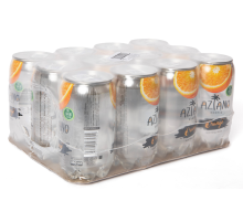 Напиток Aziano со вкусом апельсина газированный, 350мл x 12 шт