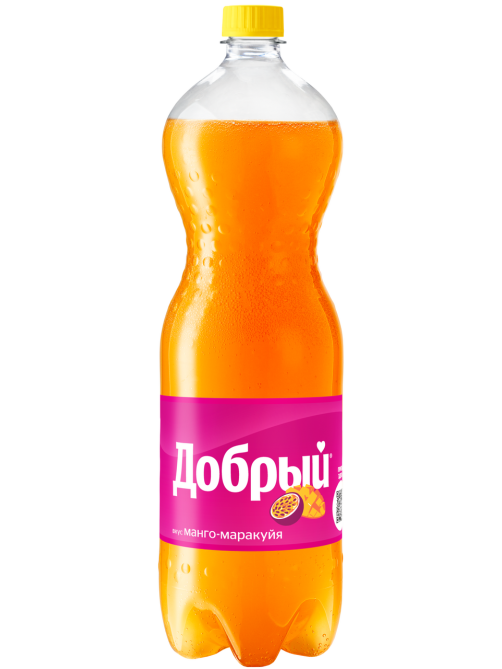 Напиток Добрый Манго-маракуйя газированный, 1.5л