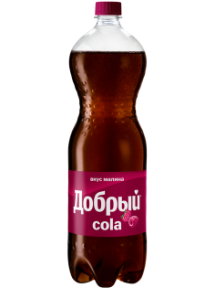 Напиток Добрый Cola Малина газированный, 1.5л