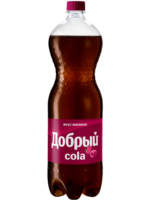 Напиток Добрый Cola Малина газированный, 1.5л