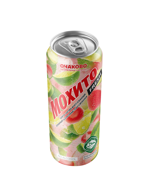 Напиток Мохито Fresh клубника газированный, 450мл