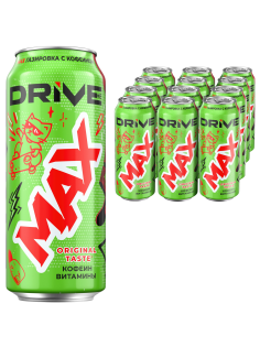 Напиток Drive Me Max газированный, 449мл x 12 шт