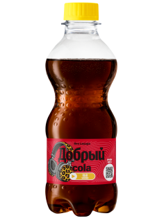 Напиток Добрый Cola без сахара газированный, 300мл
