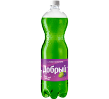Напиток Добрый киви и виноград газированный, 1.5л