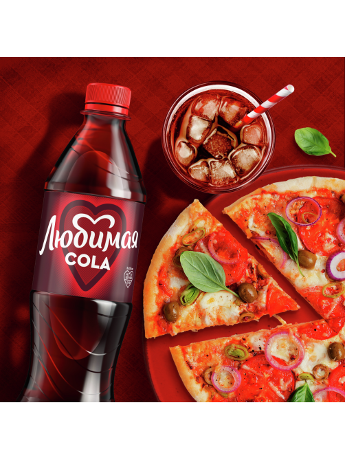 Напиток Любимая Cola газированный, 2л