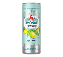 Лимонад Limonati by Borjomi Цитрус газированный, 330мл