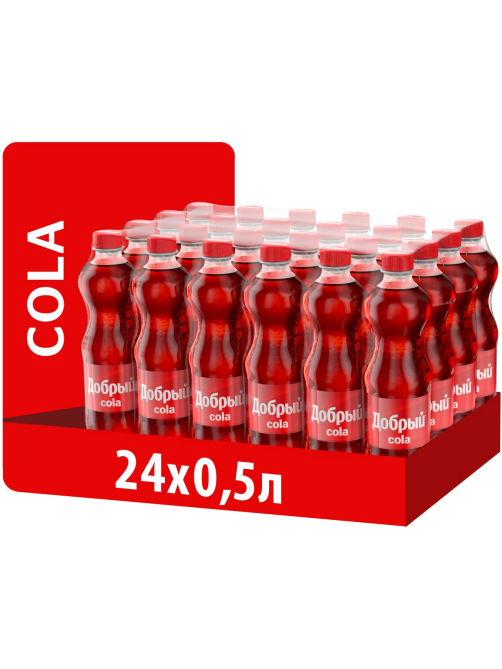 Напиток Добрый Cola газированный, 500мл