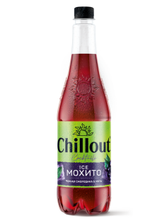 Напиток Chillout Ice Mojito Черная смородина и мята газированный, 900мл