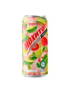 Напиток Мохито Fresh клубника газированный, 450мл