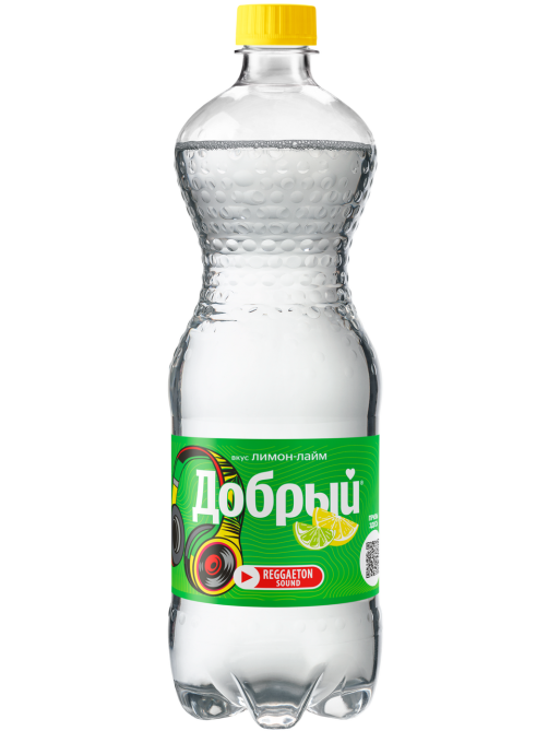 Напиток Добрый Лимон-лайм газированный, 1л