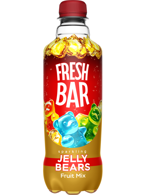 Напиток Fresh Bar Jelly Bears газированный, 480мл