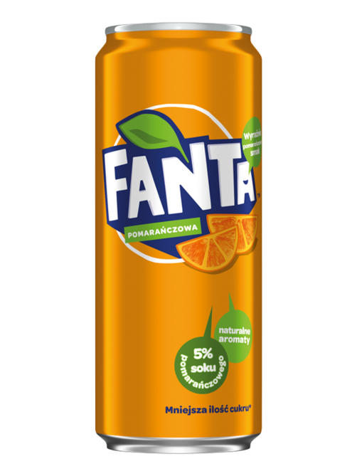 Напиток Fanta Orange газированный, 330мл