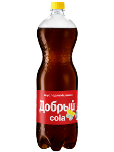Напиток Добрый Cola Ледяной лимон газированный, 1.5л