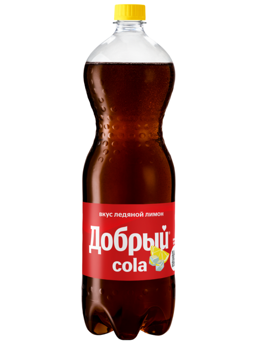 Напиток Добрый Cola Ледяной лимон газированный, 1.5л