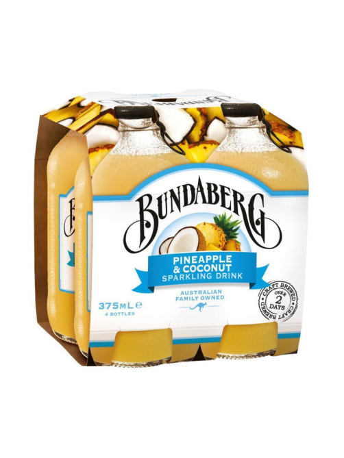 Напиток газированный Bundaberg ананас-кокос, 0.375л