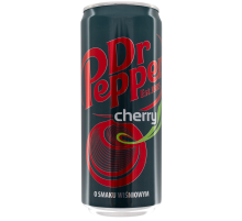 Напиток газированный Dr Pepper вишня безалкогольный, 330мл