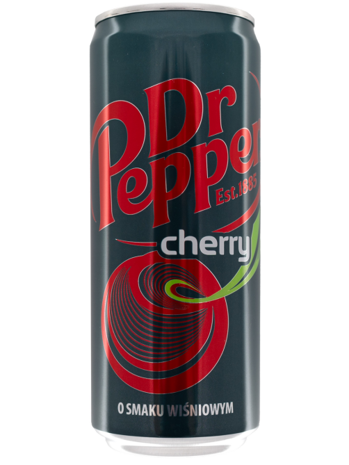 Напиток газированный Dr Pepper вишня безалкогольный, 330мл