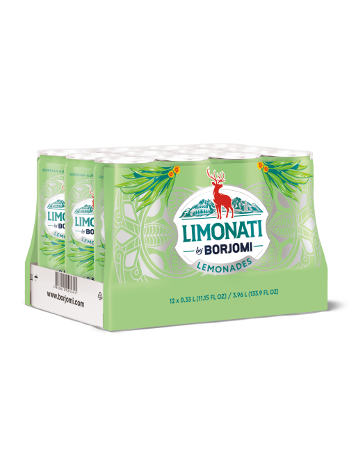 Лимонад Limonati by Borjomi Тархун газированный, 330мл
