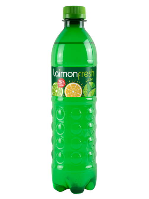 Напиток Laimon Fresh лайм, лимон и мята газированный, 500мл x 12 шт