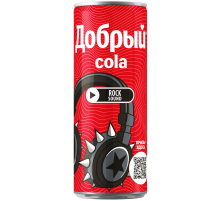 Напиток Добрый Cola газированный, 330мл