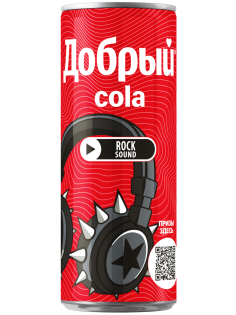 Напиток Добрый Cola газированный, 330мл