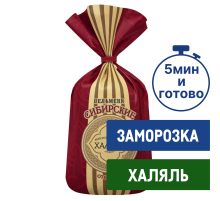 Пельмени Мясной дворик Халяль Сибирские отборные, 800г