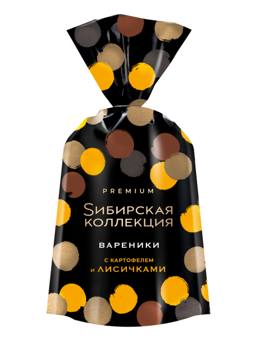 Вареники Сибирская коллекция с картофелем и лисичками замороженные, 700г