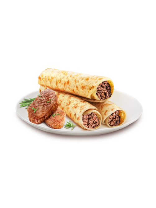 Блины С Пылу с жару с мясом замороженные, 360г