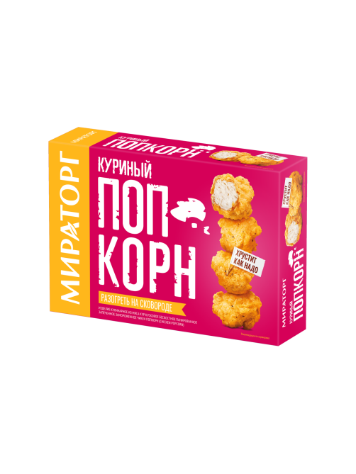 Попкорн Мираторг куриный замороженный, 200г