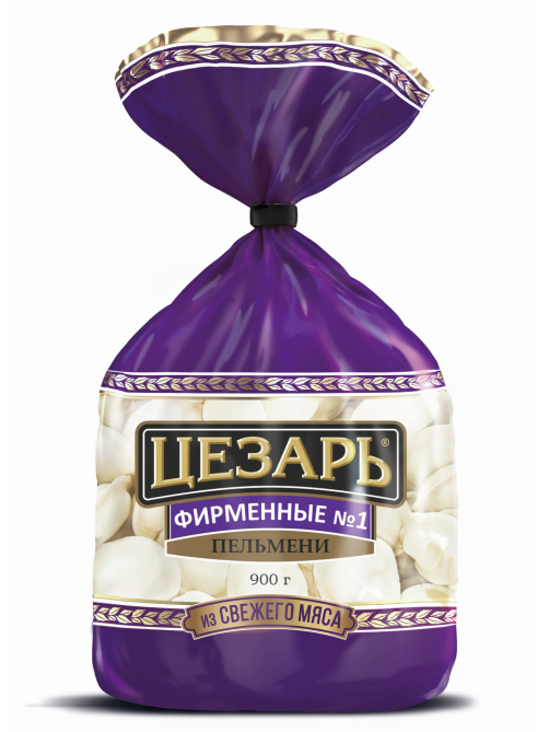 Пельмени Цезарь фирменные №1 замороженные, 900г