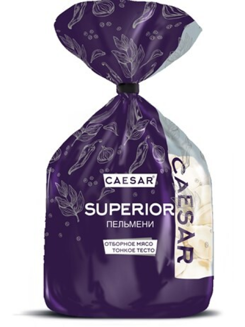Пельмени Caesar Superior Отборное мясо замороженные, 700г