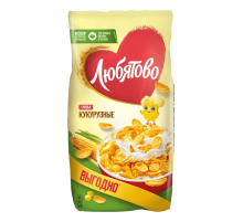 Готовый завтрак Любятово Хлопья кукурузные, 600г