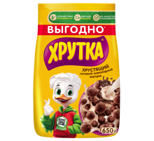 Готовый завтрак Хрутка ШокоШарики обогащенные кальцием, 650г
