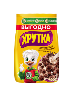 Готовый завтрак Хрутка ШокоШарики обогащенные кальцием, 650г