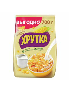 Готовый завтрак Хрутка Хлопья кукурузные, 700г