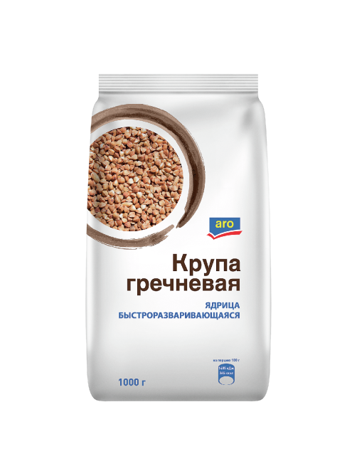 aro Крупа гречневая, 1кг
