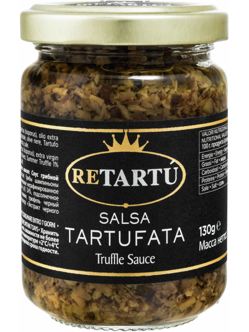 Соус трюфельный Retartu Salsa tartufata грибной, 130г