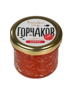 Икра лососевая Gorchakov Group нерка, 100г