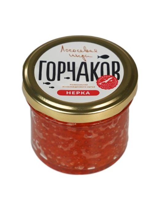 Икра лососевая Gorchakov Group нерка, 100г