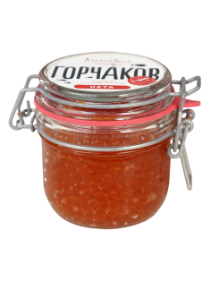 Икра лососевая Gorchakov Group зернистая кета, 230г
